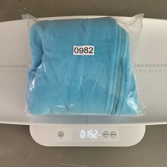 Y2K Express Jeans Aqua Fleece Rib Knit Zip Up Sweater Jacket Women’s M - Picture 6 of 6